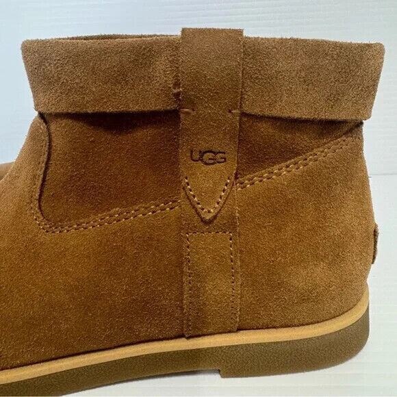 NEW‎ UGG JOSEFENE SHORT CUFF BOOTS SIZE US 9.5 CHESTNUT BROWN $150 - Picture 4 of 5